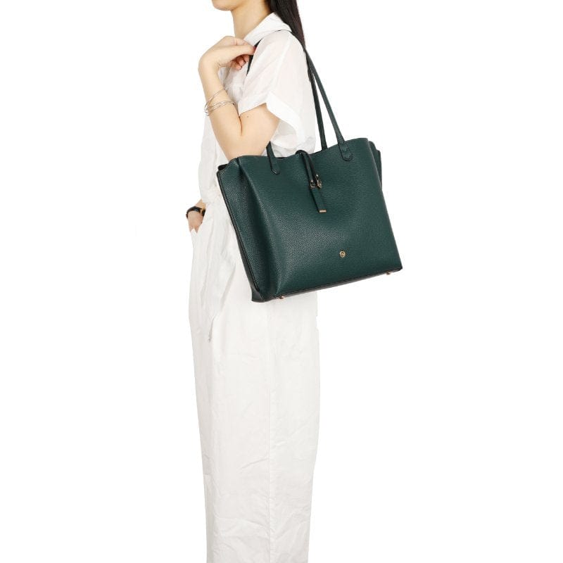 Gionni Womens GREEN / ONE SIZE Gionni Womens Green Large Tote Bag Coralie - 11G2826