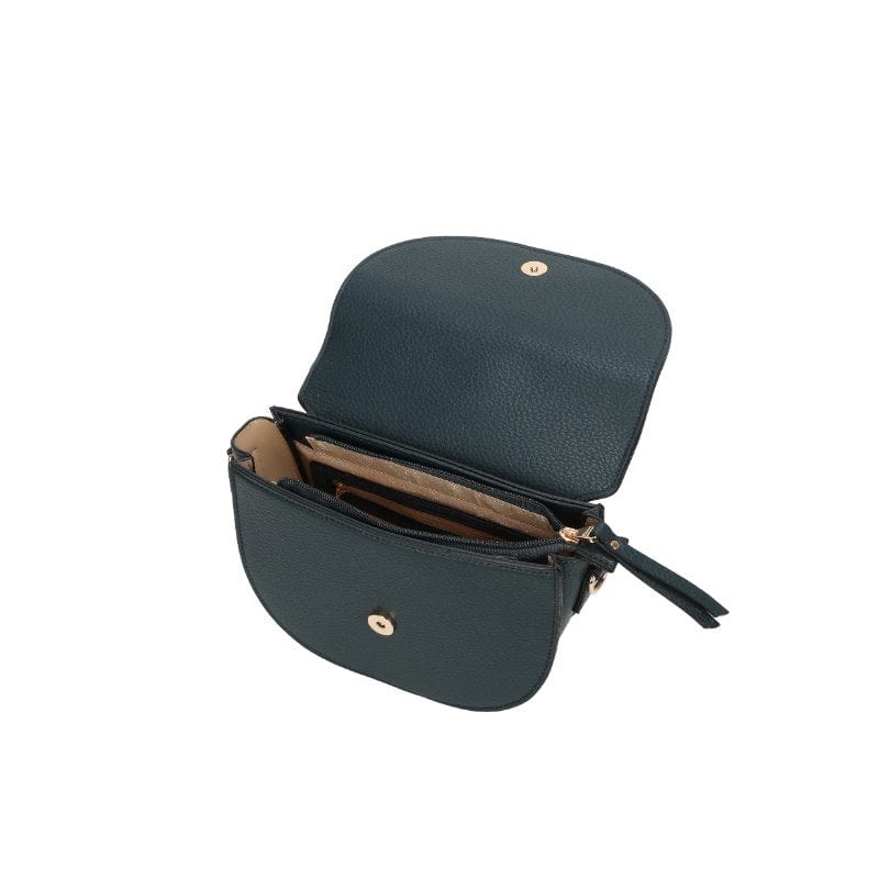 Gionni Womens GREEN / ONE SIZE Gionni Womens Green Medium Saddle Bag Claire - 11G2828