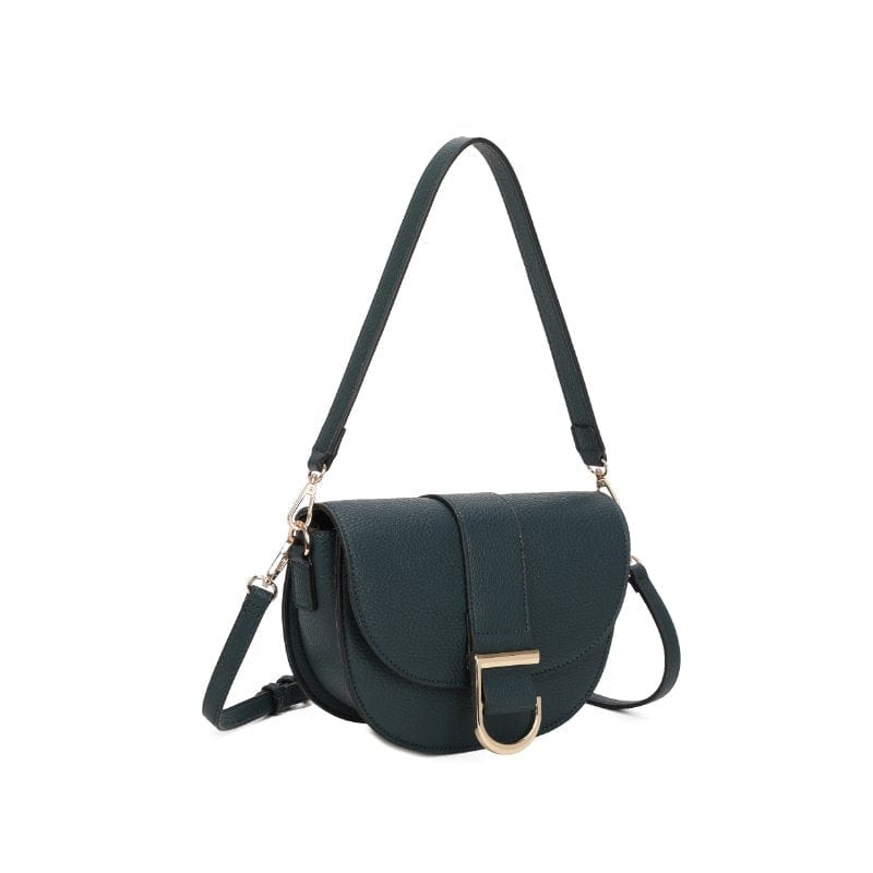 Gionni Womens GREEN / ONE SIZE Gionni Womens Green Medium Saddle Bag Claire - 11G2828
