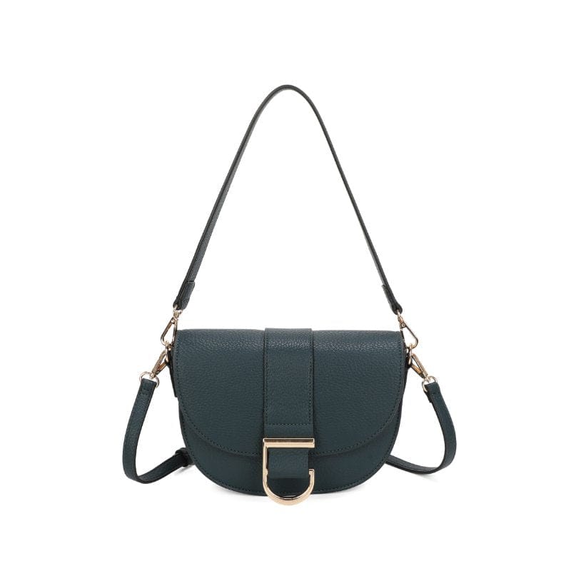 Gionni Womens GREEN / ONE SIZE Gionni Womens Green Medium Saddle Bag Claire - 11G2828