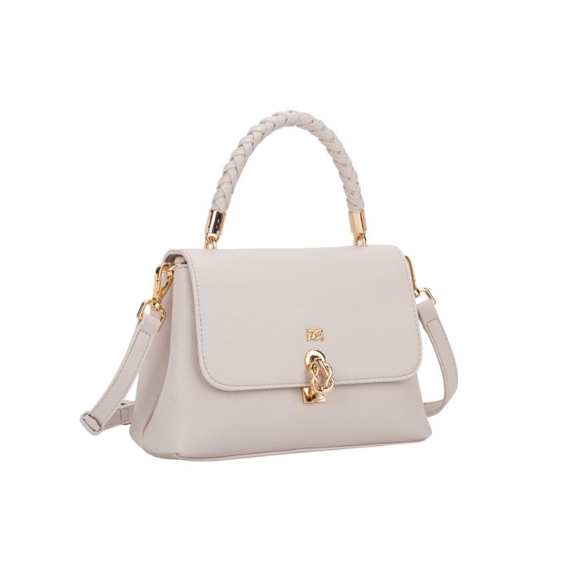 Gionni Womens OFF-WHITE / ONE SIZE Gionni Womens Off White Opal Top Handle Bag - 11G2874