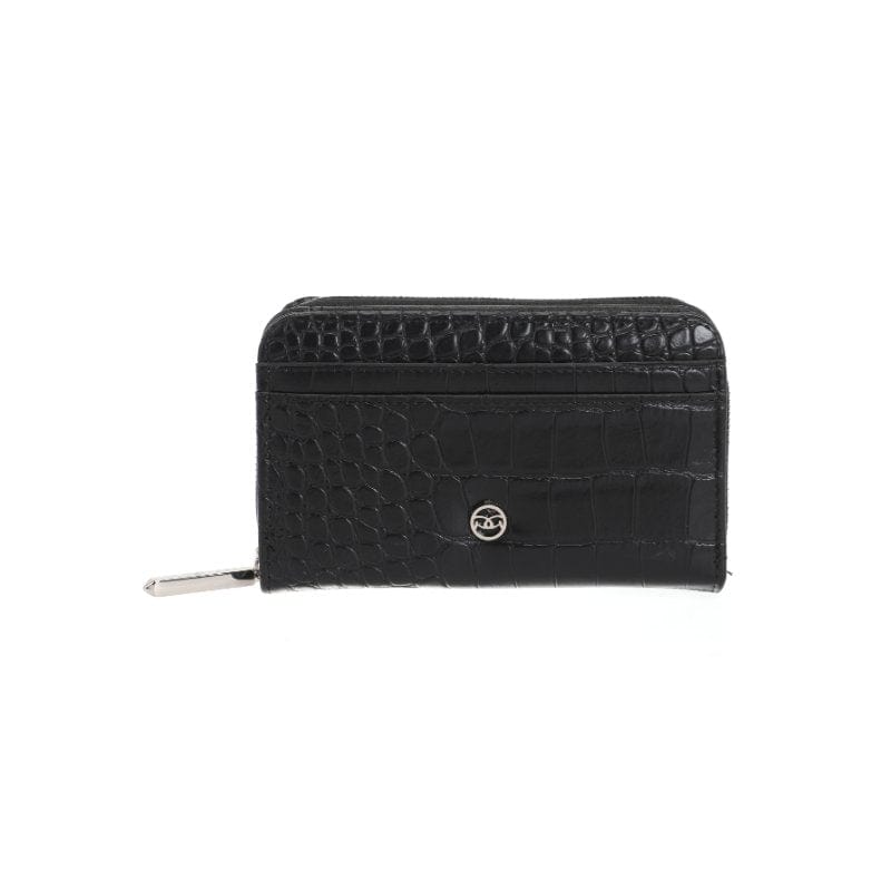 Gionni Womens ONE SIZE / BLACK Gionni Womens Madeleine 15cm Zip Around Wallet 20G1245