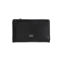 Gionni Womens ONE SIZE / BLACK Gionni Womens Manon 14cm Zip And S/button Wallet 20G1247