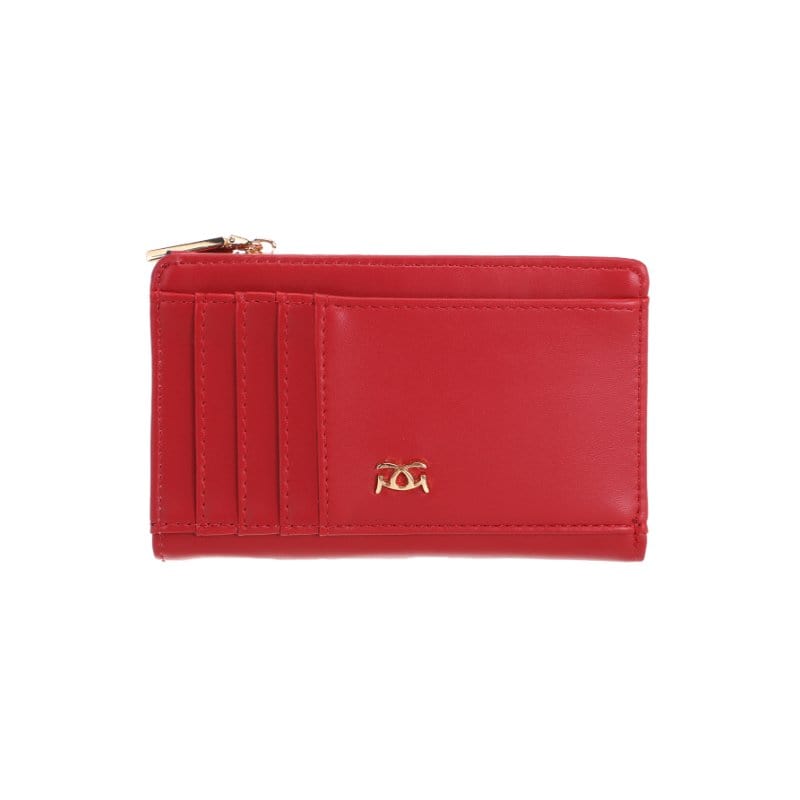Gionni Womens ONE SIZE / RED Gionni Womens Manon 14cm Zip And S/button Wallet 20G1247