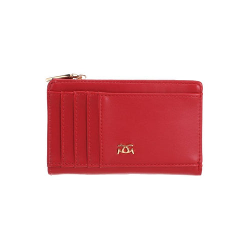 Gionni Womens ONE SIZE / RED Gionni Womens Manon 14cm Zip And S/button Wallet 20G1247