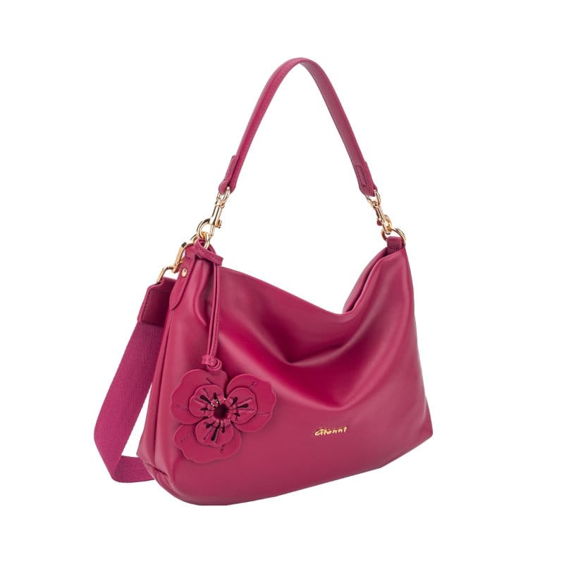 Gionni Womens PINK / ONE SIZE Gionni Womens Pink Onyx Slouchy Hobo Bag - 11G2883