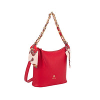 Gionni Womens RED / ONE SIZE Gionni Womens Red Curved Zip Xbody Bag Seebreeze - 11G2745