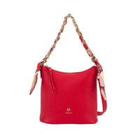Gionni Womens RED / ONE SIZE Gionni Womens Red Curved Zip Xbody Bag Seebreeze - 11G2745