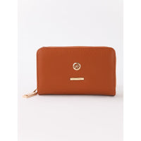 Gionni Womens TAN / ONE SIZE Gionni Womens Iris 15cm Zip Around Purse - 21H235