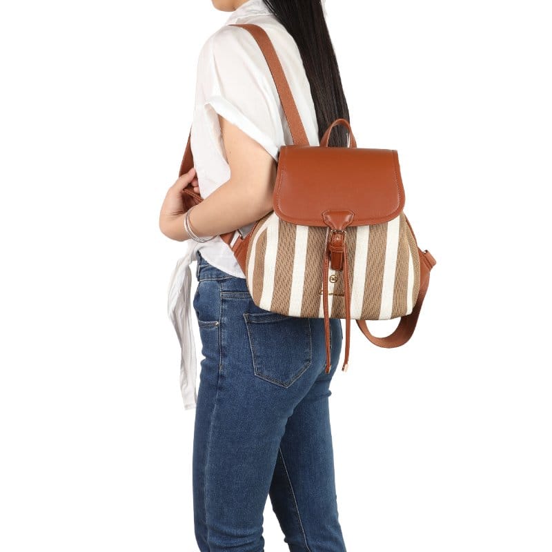 Gionni Womens TAN / ONE SIZE Gionni Womens Tan Coral Medium Backpack - 11G2840