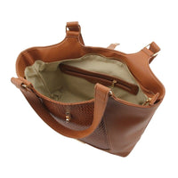 Gionni Womens TAN / ONE SIZE Gionni Womens Tan Dahlia Large Tote Bag - 18H1651