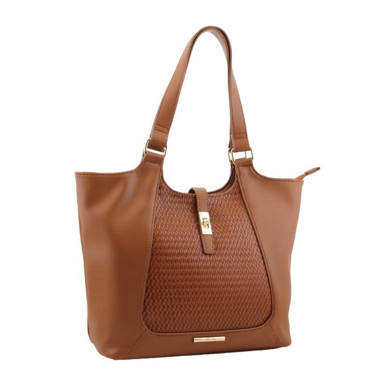 Gionni Womens TAN / ONE SIZE Gionni Womens Tan Dahlia Large Tote Bag - 18H1651