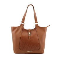 Gionni Womens TAN / ONE SIZE Gionni Womens Tan Dahlia Large Tote Bag - 18H1651