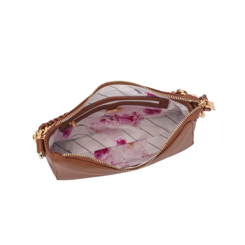 Gionni Womens TAN / ONE SIZE Gionni Womens Tan Ruby Curved Shoulder Bag - 11G2862