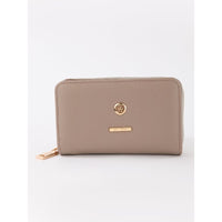 Gionni Womens TAUPE / ONE SIZE Gionni Womens Iris 15cm Zip Around Purse - 21H235