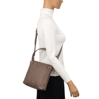 Gionni Womens TAUPE / ONE SIZE Gionni Womens Taupe Crossbody Bag Ava - 11G2810