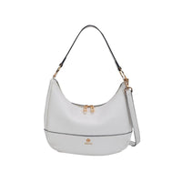 Gionni Womens WHITE / ONE SIZE Gionni Womens White Hobo Shaped Bag Krill - 11G2777