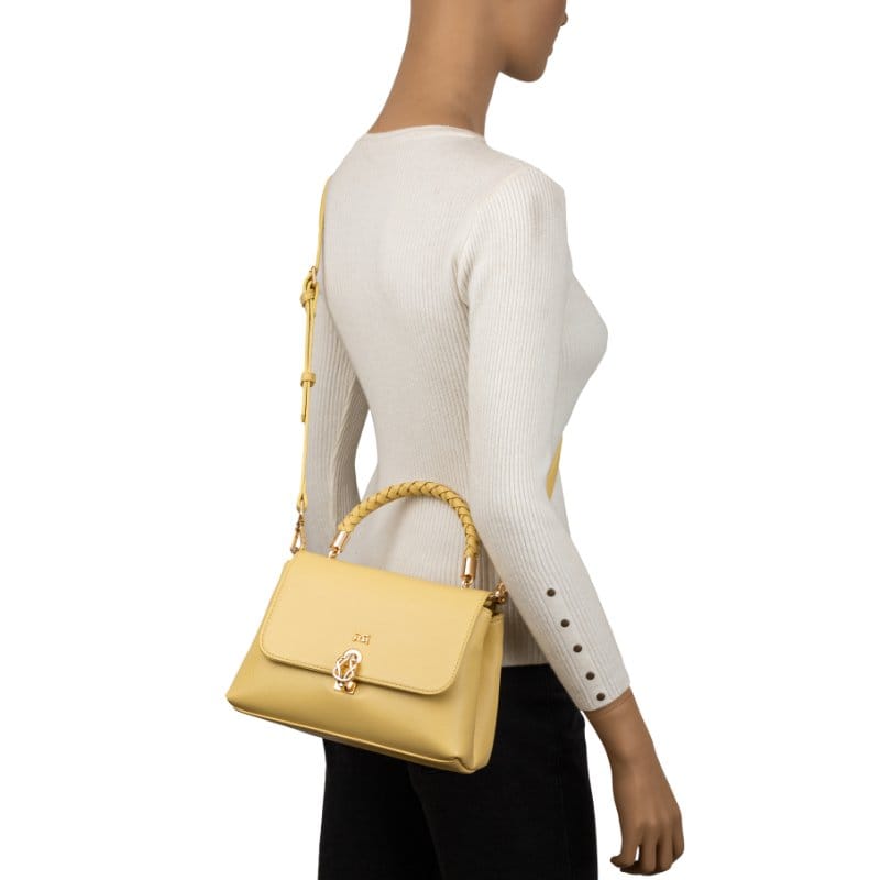 Gionni Womens YELLOW / ONE SIZE Gionni Womens Yellow Opal Top Handle Bag - 11G2874