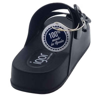 Igor Womens Igor Womens Black Mule Sandal - S10334
