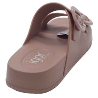 Igor Womens Igor Womens Nude Large Buckle Mule Sandal - S10334