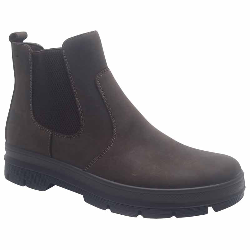 Imac Mens 8UK / BROWN Imace Brown Leather Chelsea Boot - 201158