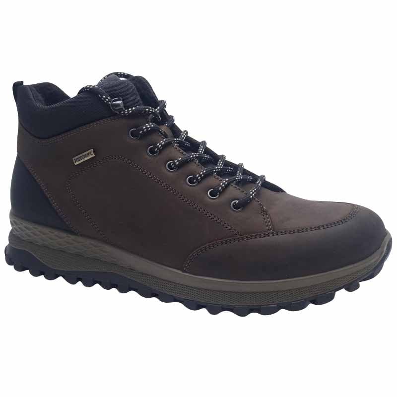 Imac Mens BROWN / 8UK Imac Mens Brown Leather Waterproof Boot - 853088