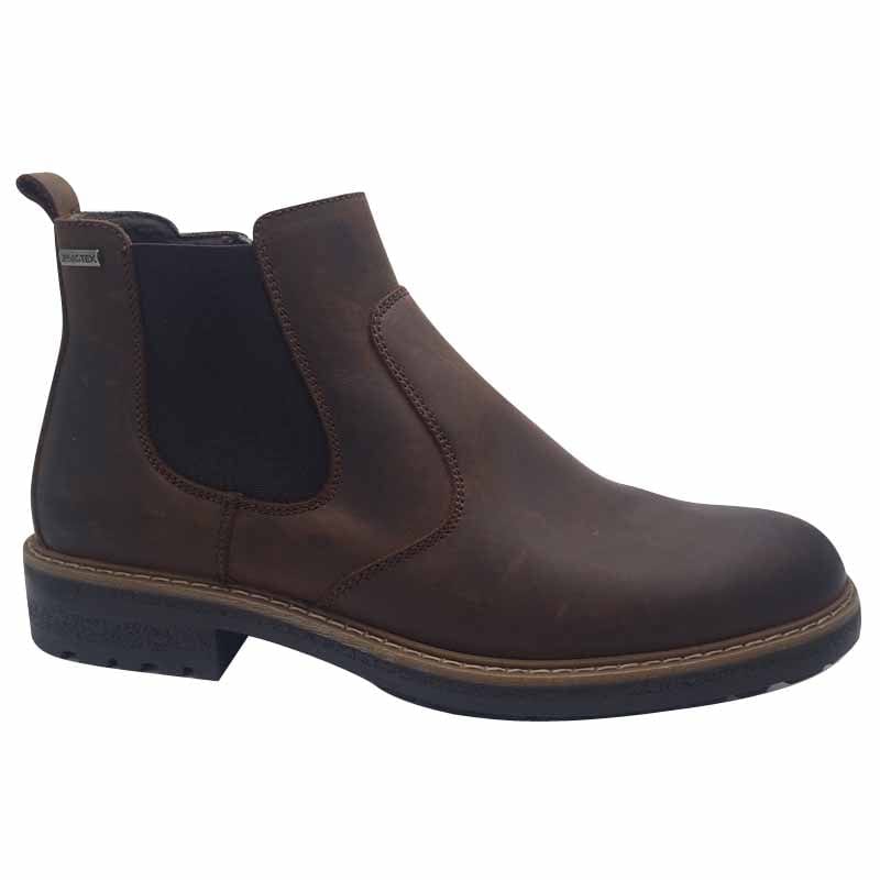Imac Mens BROWN / 8UK Imac Mens Brown Waterproof Chelsea Boot Tuscany With Zip -  850788
