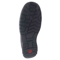 Imac Mens Imac Black Leather Water Resistant Shoe Extra Wide Fit -  201948