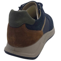 Imac Mens Imac Leather Mens Navy Casual Shoe - 103200