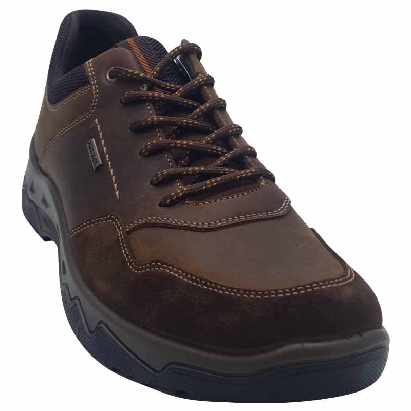 Imac Mens Imac Mens Brown Waterproof Leather Lace-Up Shoe - 852818