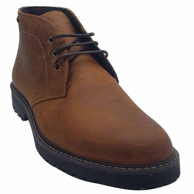 Imac Mens Imac Mens Tan Leather Waterproof Ankle Boot - 850668