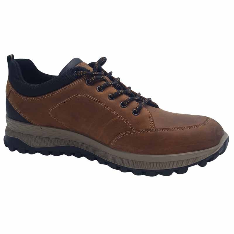 Imac Mens Imac Mens Tan Waterproof Leather Lace-Up Shoe - 853078