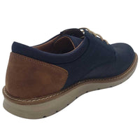 Imac Mens Imac Navy Leather Smart Casual Shoe - 1006200