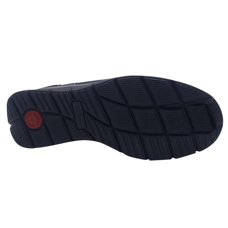 Imac Mens Imace Mens Navy Waterproof Bergamo Leather Slip-On Shoe - 852298