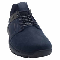 Imac Mens Imace Mens Navy Waterproof Leather Slip-In Shoe - 852418