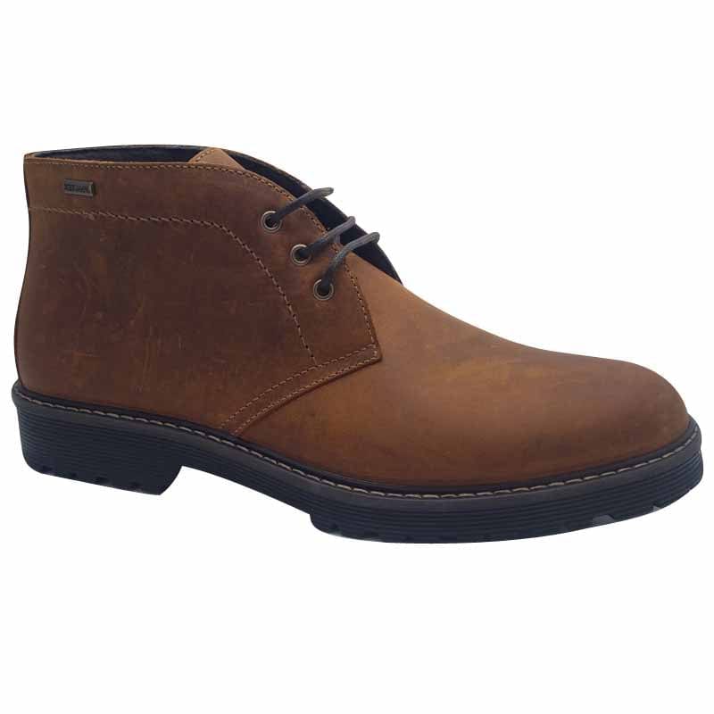 Imac Mens TAN / 8UK Imac Mens Tan Leather Waterproof Ankle Boot - 850668