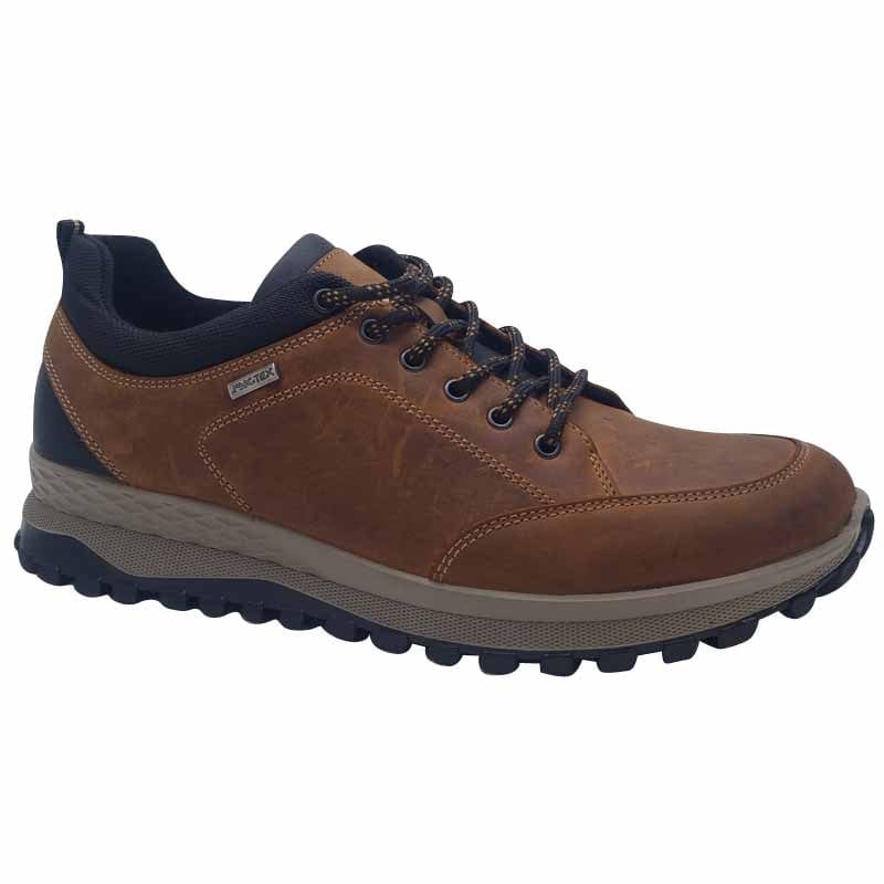 Imac Mens TAN / 8UK Imac Mens Tan Waterproof Leather Lace-Up Shoe - 853078