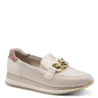 Jana Womens BEIGE / 4UK Jana Womens Beige Slip On Shoes 8-24766-42