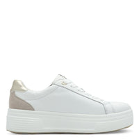 Jana Womens BEIGE / 4UK Tamaris Womens Beige Comfort Trainer 8-83716-44