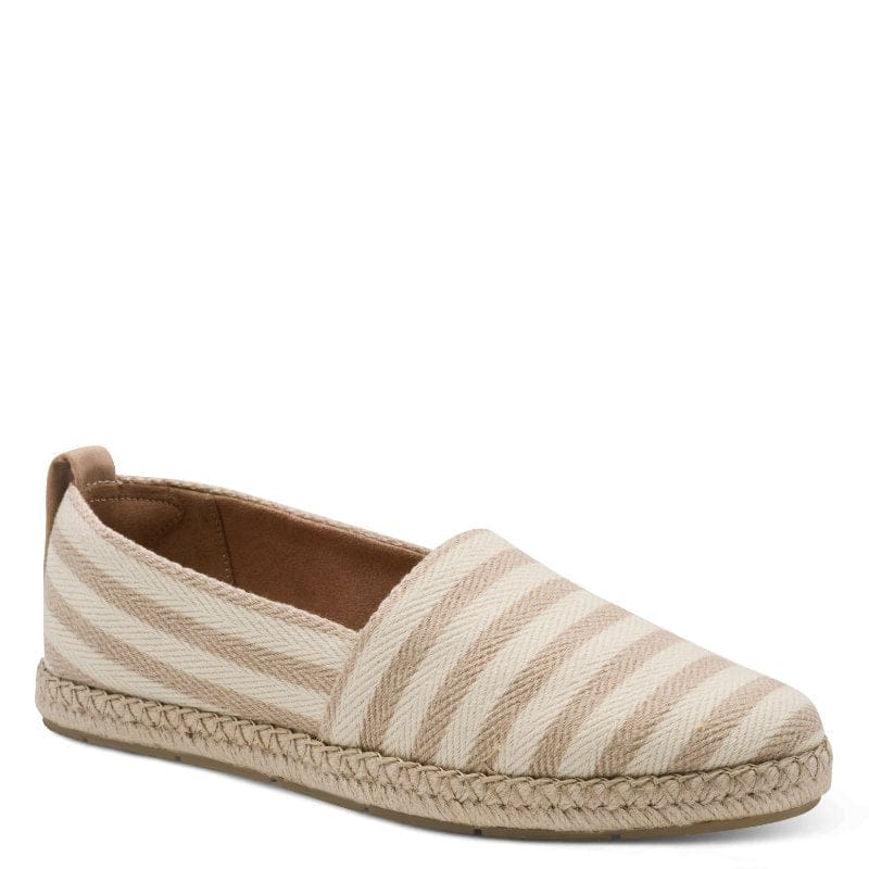 Jana Womens BEIGE / 4UK Tamaris Womens Beige Slip On Low Heels Shoes 1-24624-46