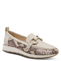 Jana Womens BEIGE / 4UK Tamaris Womens Beige Slip On Low Heels Shoes 1-24705-46