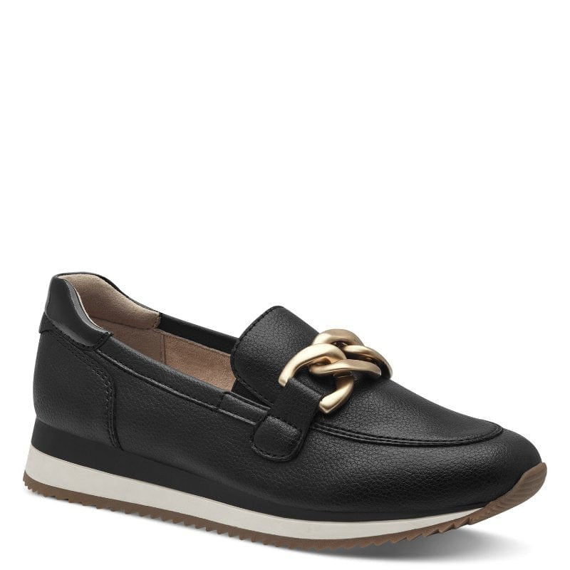 Jana Womens BLACK / 3.5UK Jana Womens Black Softline Loafer 8-24766-42
