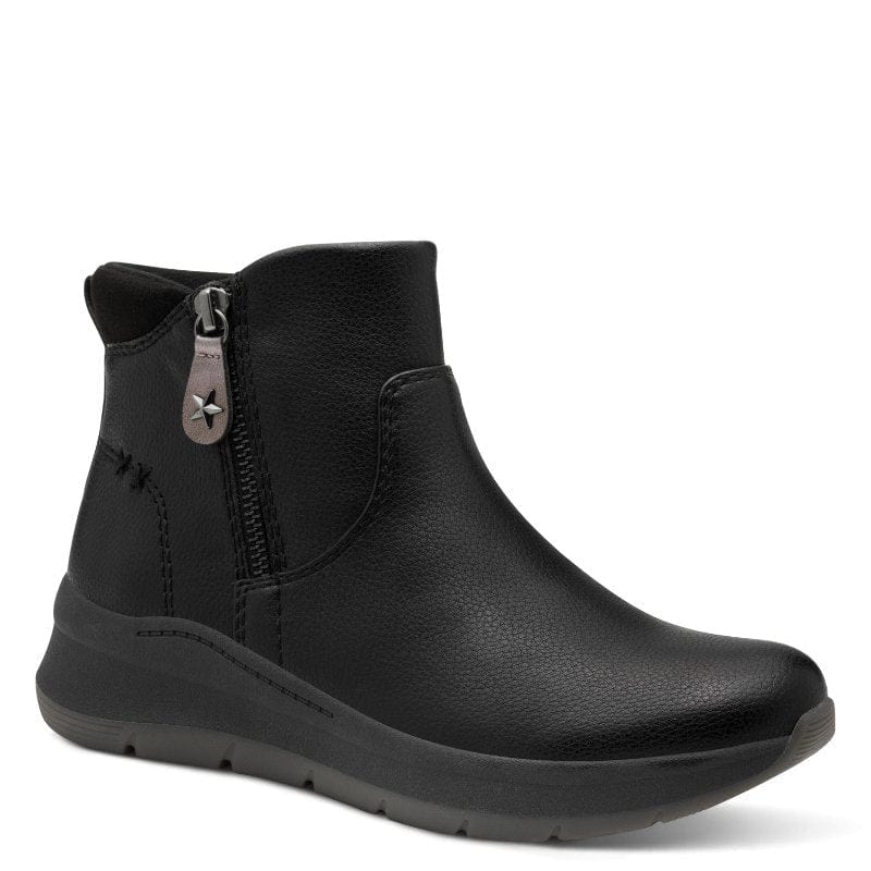 Jana Womens BLACK / 4UK Jana Womens Black Side Zip Ankle Boot 8-25472-45