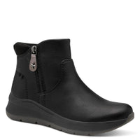 Jana Womens BLACK / 4UK Jana Womens Black Side Zip Ankle Boot 8-25472-45