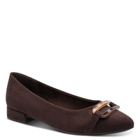 Jana Womens BROWN / 4UK Jana Womens Brown Slip On Shoes 8-22169-47