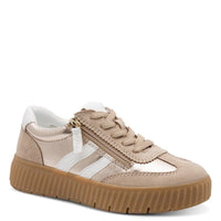 Jana Womens GOLD / 4UK Tamaris Gold Womens Lace Up Fashion Trainer 8-83729-45