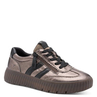 Jana Womens GOLD / 4UK Tamaris Womens Gold Slip-On Fashion Trainer 8-83729-45