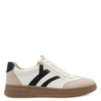 Jana Womens Jana Womens Beige Side Zip Fashion Trainer 8-23784-44