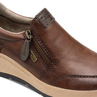 Jana Womens Jana Womens Beige Side Zip Fashion Trainer - 8-24761-45