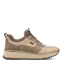 Jana Womens Jana Womens Beige Slip-On Fashion Trainer - 8-23760-45
